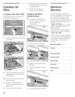 Preview for 58 page of Thermador T241R Series Use & Care Manual