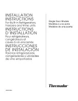 Thermador T24ID80NLP/01 Installation Instructions Manual предпросмотр