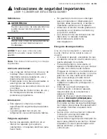 Preview for 41 page of Thermador T24IR902SP Use & Care Manual