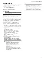 Preview for 45 page of Thermador T24IR902SP Use & Care Manual