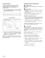 Предварительный просмотр 22 страницы Thermador T24UR905DP Use & Care Manual