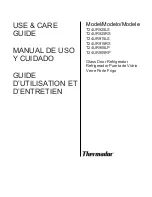 Preview for 1 page of Thermador T24UR905LP Use & Care Manual