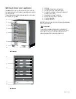 Preview for 6 page of Thermador T24UW800LP Use And Care Manual