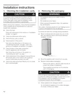 Preview for 12 page of Thermador T36IB70CSS/01 Installation Instructions Manual