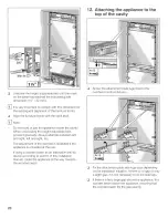 Preview for 20 page of Thermador T36IB70CSS/01 Installation Instructions Manual