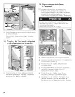 Preview for 54 page of Thermador T36IB70CSS/01 Installation Instructions Manual