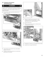 Preview for 87 page of Thermador T36IB70CSS/01 Installation Instructions Manual