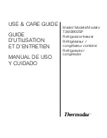 Preview for 1 page of Thermador T36IB902SP Use & Care Manual