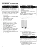 Предварительный просмотр 12 страницы Thermador T36IT70CNS/01 Installation Instructions Manual