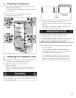 Предварительный просмотр 13 страницы Thermador T36IT70CNS/01 Installation Instructions Manual