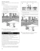 Предварительный просмотр 14 страницы Thermador T36IT70CNS/01 Installation Instructions Manual