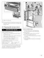 Предварительный просмотр 21 страницы Thermador T36IT70CNS/01 Installation Instructions Manual