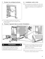 Предварительный просмотр 47 страницы Thermador T36IT70CNS/01 Installation Instructions Manual