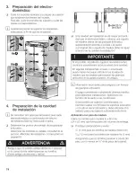 Предварительный просмотр 74 страницы Thermador T36IT70CNS/01 Installation Instructions Manual