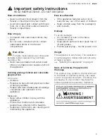 Preview for 5 page of Thermador T36IT901NP Use & Care Manual