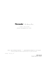 Preview for 48 page of Thermador UCVM Series Installation Instructions Manual