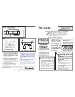 Preview for 1 page of Thermador VCH36 Installation Instructions Manual