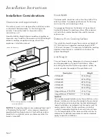 Preview for 8 page of Thermador VCIN36GWS Installation Instructions Manual