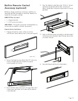 Preview for 19 page of Thermador VCIN36GWS Installation Instructions Manual