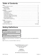 Preview for 3 page of Thermador VCIN60RP Installation Instructions Manual