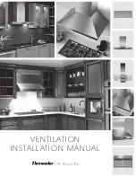 Thermador Ventilation Installation Manual предпросмотр