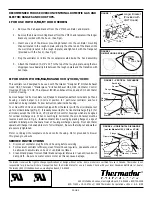 Предварительный просмотр 2 страницы Thermador VM-410 Installation Instructions