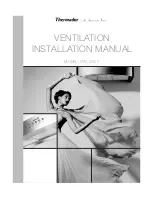 Thermador VTN 1080 F Instalation Manual preview