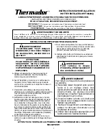 Preview for 5 page of Thermador VTN600Q Installation Instructions Manual