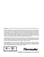 Preview for 8 page of Thermador VTN600Q Installation Instructions Manual