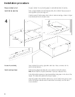 Preview for 6 page of Thermador WDC30D Installation Instructions Manual