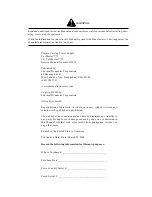 Preview for 3 page of Thermadyne CE CutMaster 75 Service Manual