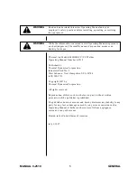 Preview for 3 page of Thermadyne Thermal Arc 400GMS CC Operating Manual