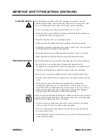 Preview for 6 page of Thermadyne Thermal Arc 400GMS CC Operating Manual