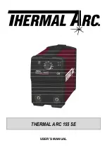 Thermal Arc 155 SE User Manual предпросмотр