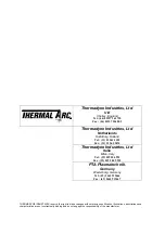 Предварительный просмотр 22 страницы Thermal Arc 155 SE User Manual