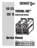 Preview for 1 page of Thermal Arc 161 STL Service Manual