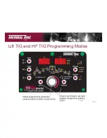 Preview for 7 page of Thermal Arc 186 AC Setup Manual