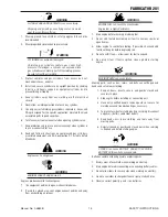 Preview for 9 page of Thermal Arc 281 FABRICATOR Service Manual