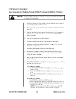 Preview for 30 page of Thermal Arc 400GTS CC/TIG Operating Manual