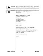 Preview for 5 page of Thermal Arc 400MSTW CC Operating Manual