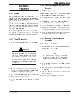 Предварительный просмотр 35 страницы Thermal Arc 6045 EXCEL-ARC Operating Manual