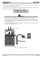 Предварительный просмотр 20 страницы Thermal Arc 95S Operating Manual