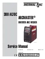 Thermal Arc ARCMASTER 300 AC/DC Service Manual preview