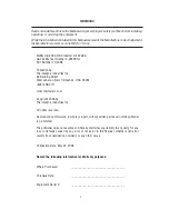 Preview for 3 page of Thermal Arc ARCMASTER 300 AC/DC Service Manual