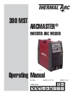 Preview for 1 page of Thermal Arc ARCMASTER 300 MST Operating Manual