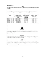 Предварительный просмотр 19 страницы Thermal Arc C/W VFE 4C HS III Operation Manual