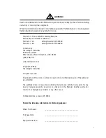 Preview for 3 page of Thermal Arc Fabricator 140 Service Manual