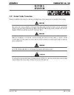 Предварительный просмотр 37 страницы Thermal Arc Fabricator 140 Service Manual