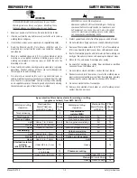 Preview for 8 page of Thermal Arc Firepower FP-95 Operating Manual