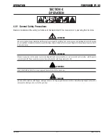 Preview for 27 page of Thermal Arc Firepower FP-95 Operating Manual